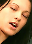 Teen toys her pussy in laundry room